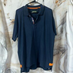 Men’s orvis‎ polo shirt navy blue